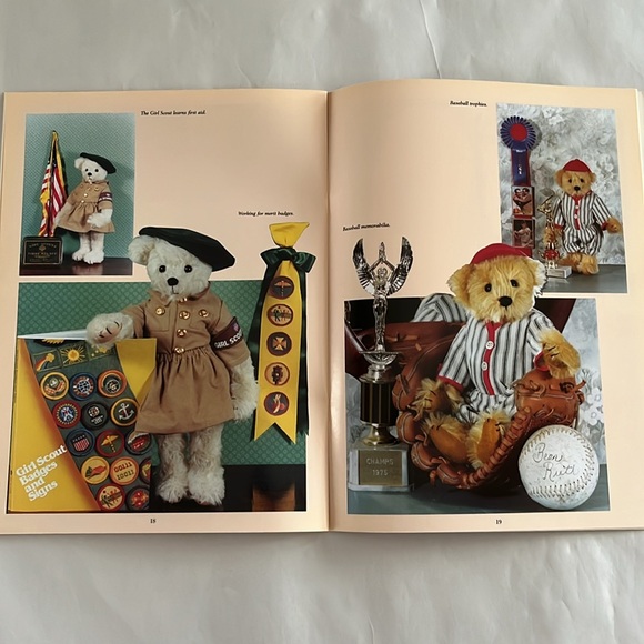 NWT Bearers of Memories Vol 2 Patterns Make Teddy Bears Scouts Baseball BOOK - Picture 14 of 17